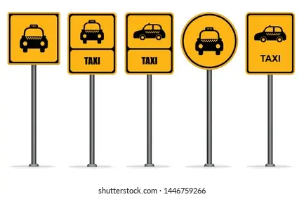 Taxi Stand - Informative Signs Traffic Sign in Pakistan