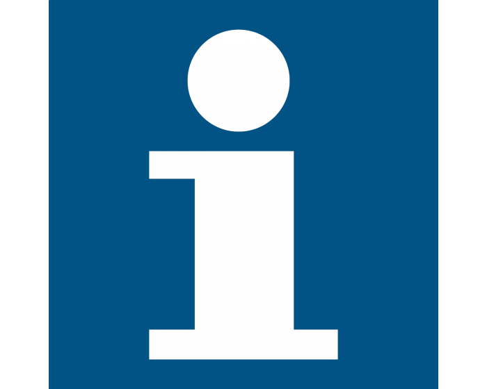 معلوماتی مرکز - Informative Signs Traffic Sign in Pakistan